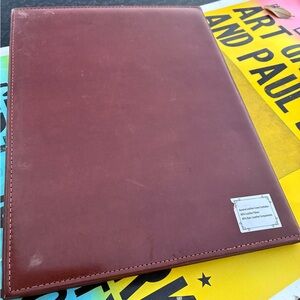 Brown Leather Portfolio
